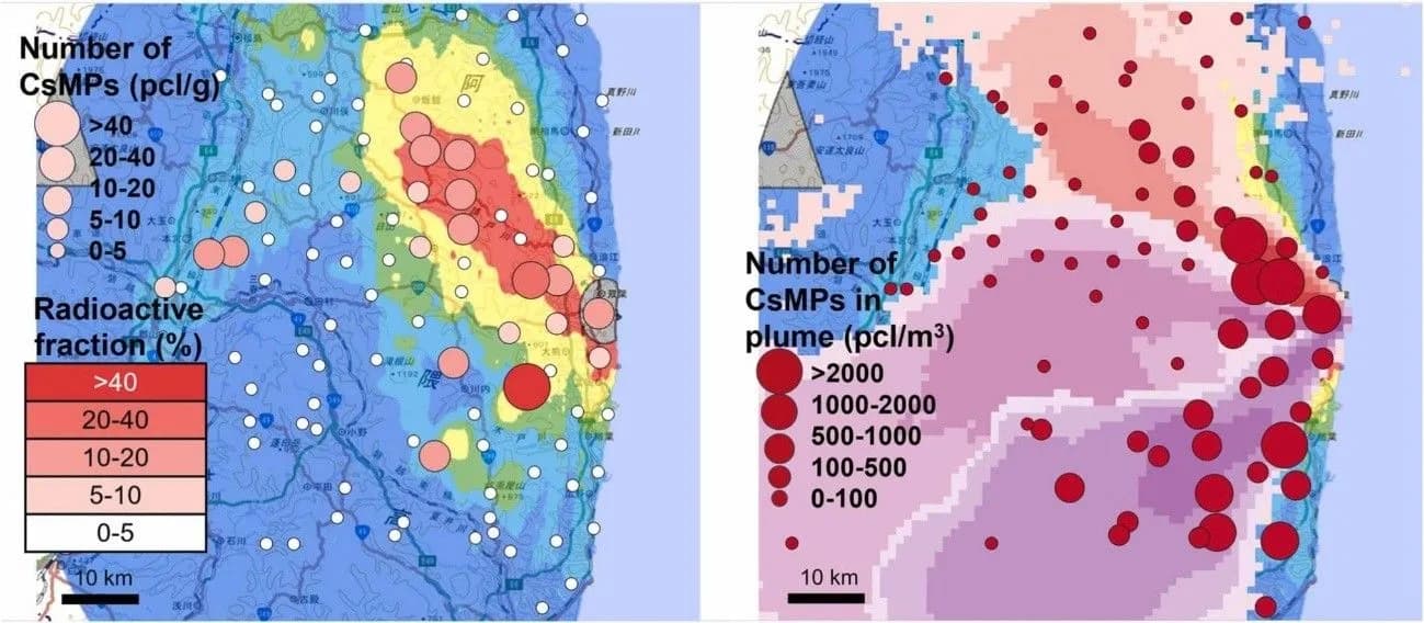 An international research team, including our laboratory, Subatech, has shed new light on the atmospheric dispersion of highly radioactive cesium-rich microparticles (CsMPs) released during the 2011 accident at the Fukushima Daiichi Nuclear Power Plant  
