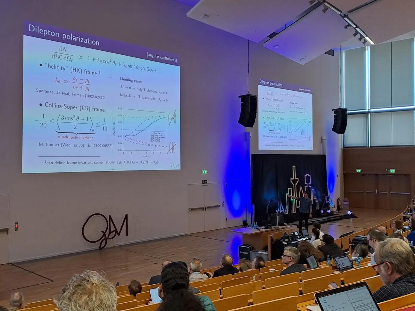 Les équipes Plasma et Théorie présentent leurs résultats à Quark Matter 2025